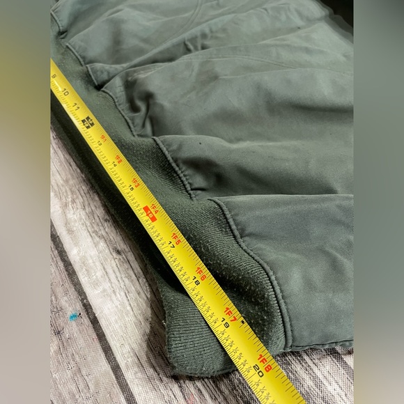 Eagles Ridge Mens XL (like 2XL) 1/4 Snap Green Polyester Golf Vest Pullover - Picture 7 of 9